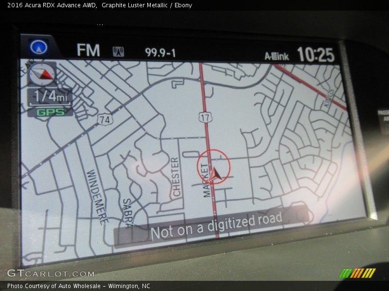 Graphite Luster Metallic / Ebony 2016 Acura RDX Advance AWD