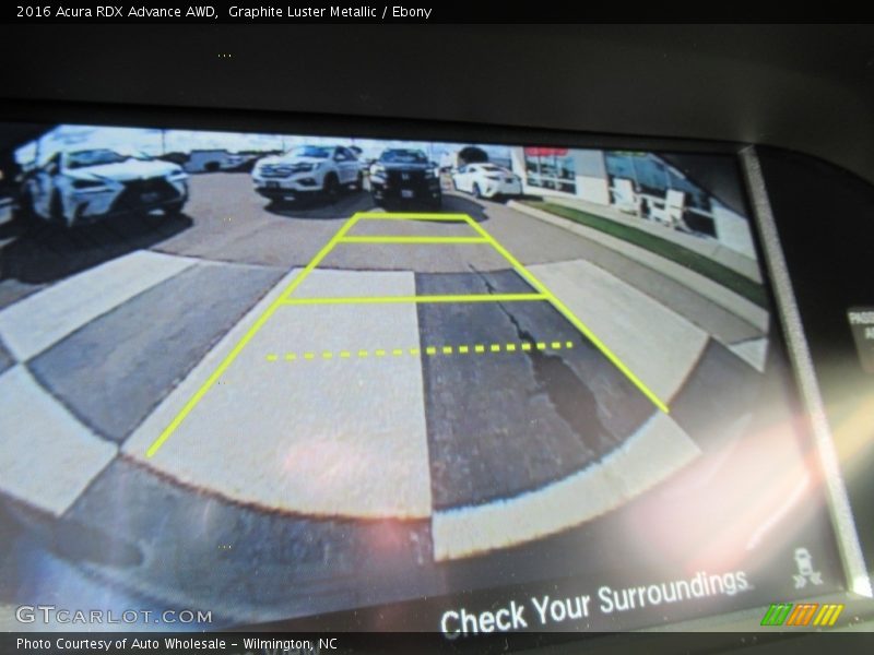 Graphite Luster Metallic / Ebony 2016 Acura RDX Advance AWD