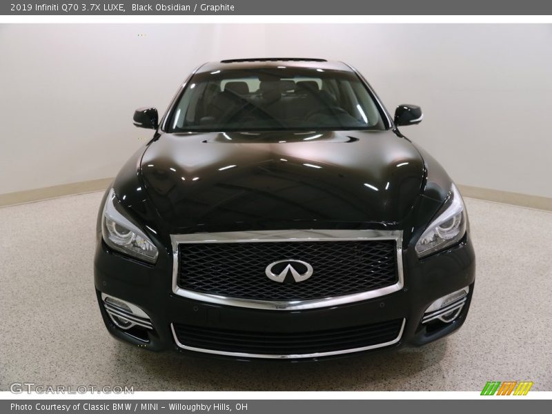 Black Obsidian / Graphite 2019 Infiniti Q70 3.7X LUXE