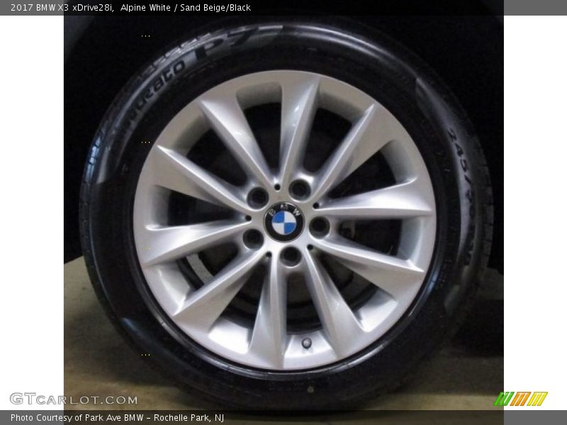 Alpine White / Sand Beige/Black 2017 BMW X3 xDrive28i