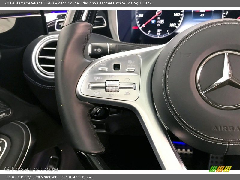  2019 S 560 4Matic Coupe Steering Wheel