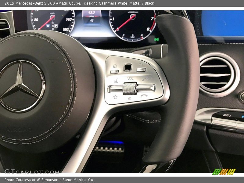  2019 S 560 4Matic Coupe Steering Wheel