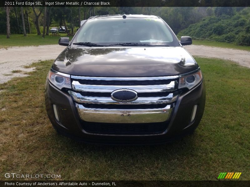 Ingot Silver Metallic / Charcoal Black 2011 Ford Edge SEL
