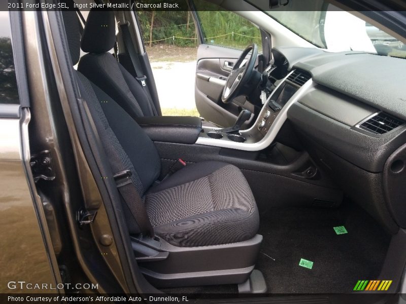 Ingot Silver Metallic / Charcoal Black 2011 Ford Edge SEL