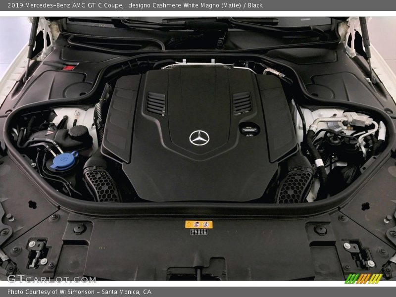  2019 AMG GT C Coupe Engine - 4.0 AMG Twin-Turbocharged DOHC 32-Valve VVT V8