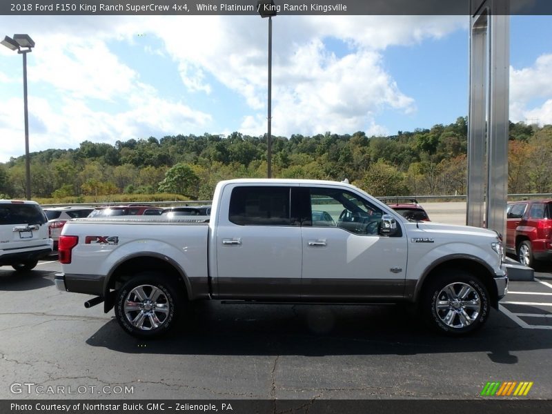 White Platinum / King Ranch Kingsville 2018 Ford F150 King Ranch SuperCrew 4x4