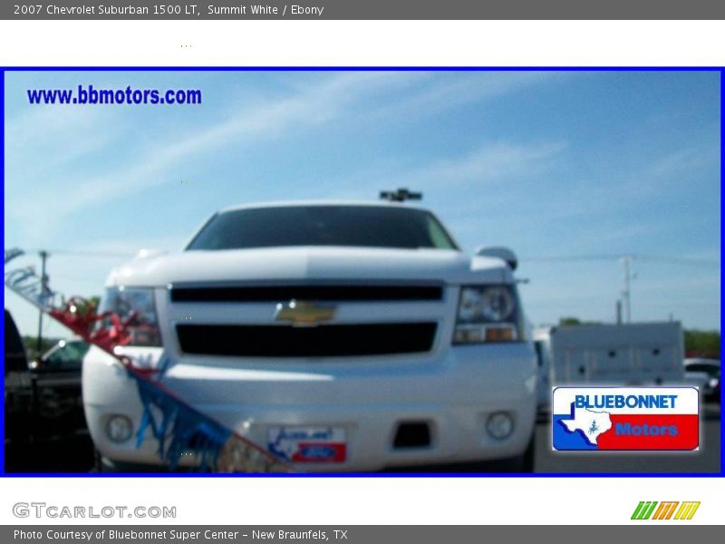 Summit White / Ebony 2007 Chevrolet Suburban 1500 LT