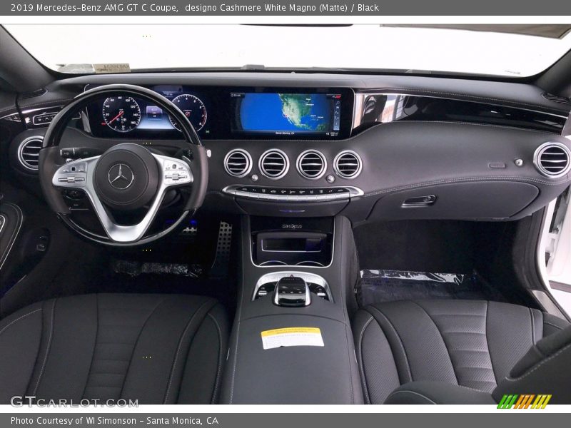 Dashboard of 2019 AMG GT C Coupe