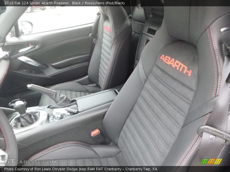 Front Seat of 2019 124 Spider Abarth Roadster