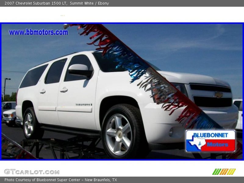 Summit White / Ebony 2007 Chevrolet Suburban 1500 LT