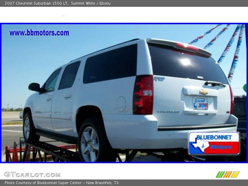 Summit White / Ebony 2007 Chevrolet Suburban 1500 LT