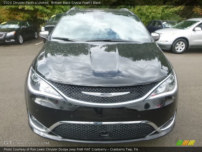 Brilliant Black Crystal Pearl / Black 2020 Chrysler Pacifica Limited