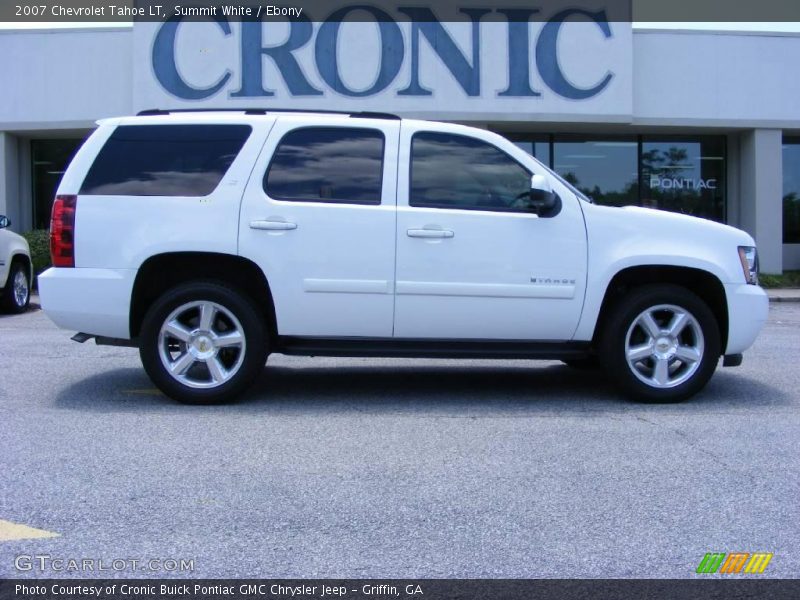 Summit White / Ebony 2007 Chevrolet Tahoe LT