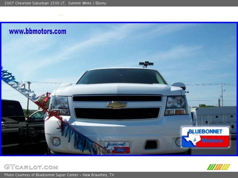Summit White / Ebony 2007 Chevrolet Suburban 1500 LT