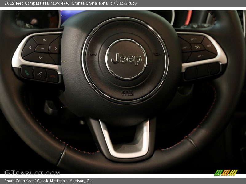 Granite Crystal Metallic / Black/Ruby 2019 Jeep Compass Trailhawk 4x4