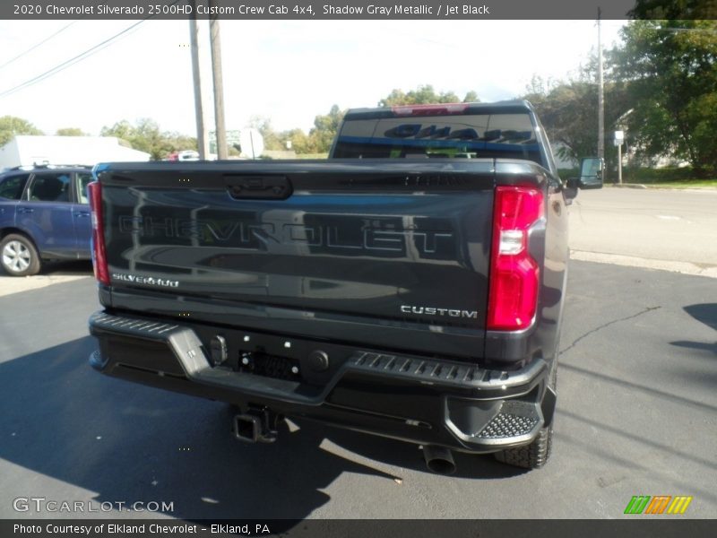 Shadow Gray Metallic / Jet Black 2020 Chevrolet Silverado 2500HD Custom Crew Cab 4x4