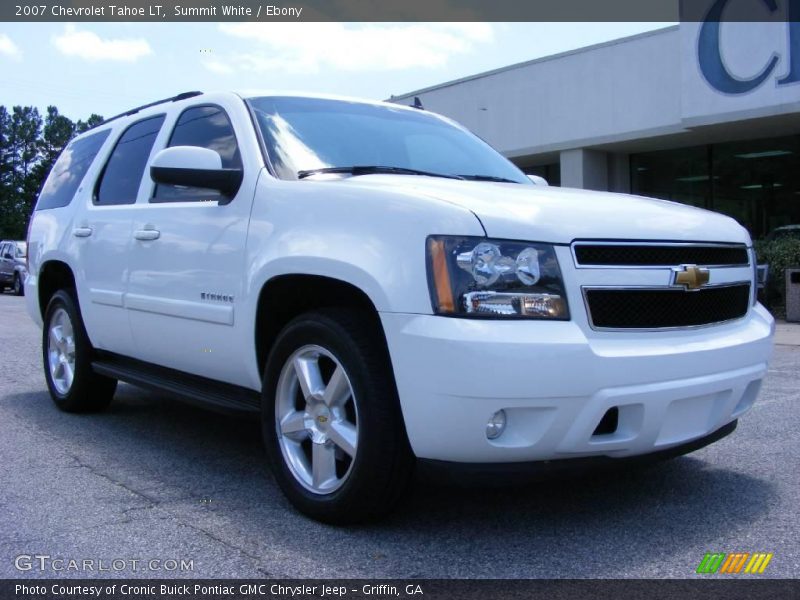 Summit White / Ebony 2007 Chevrolet Tahoe LT