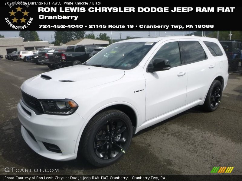 White Knuckle / Black 2020 Dodge Durango R/T AWD