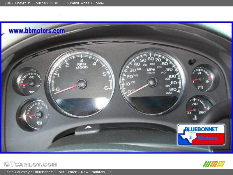 Summit White / Ebony 2007 Chevrolet Suburban 1500 LT