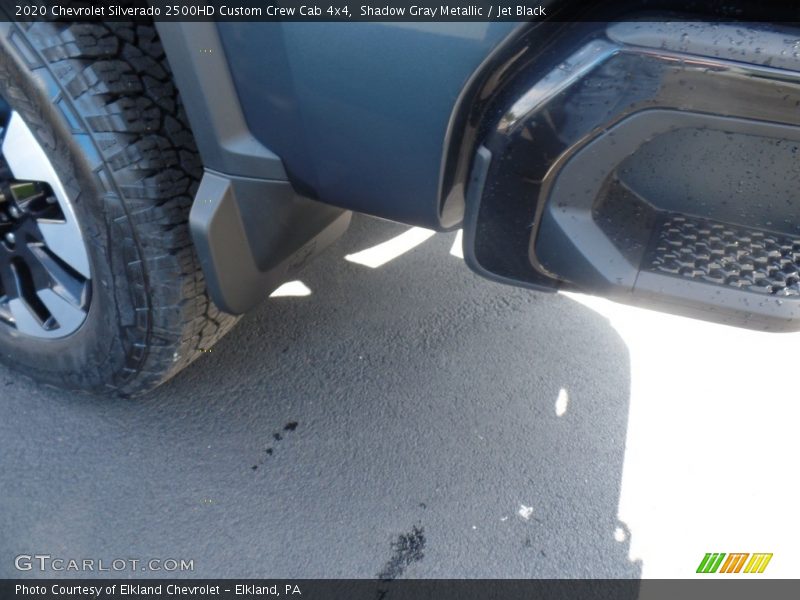 Shadow Gray Metallic / Jet Black 2020 Chevrolet Silverado 2500HD Custom Crew Cab 4x4