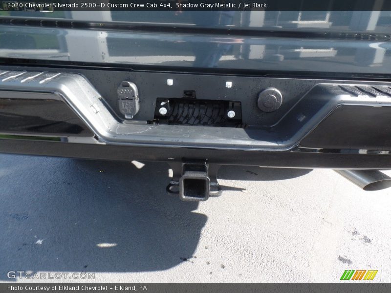 Shadow Gray Metallic / Jet Black 2020 Chevrolet Silverado 2500HD Custom Crew Cab 4x4