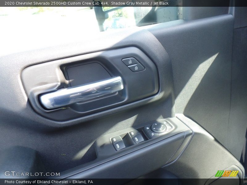 Shadow Gray Metallic / Jet Black 2020 Chevrolet Silverado 2500HD Custom Crew Cab 4x4