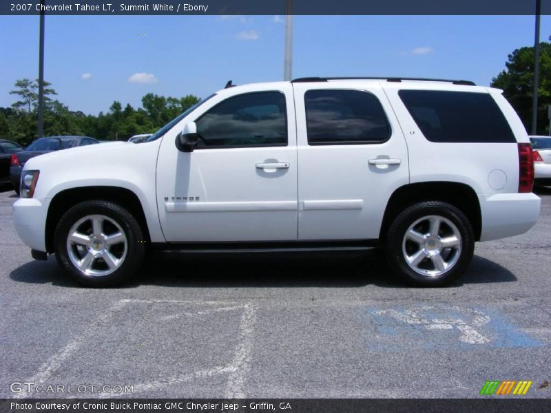Summit White / Ebony 2007 Chevrolet Tahoe LT