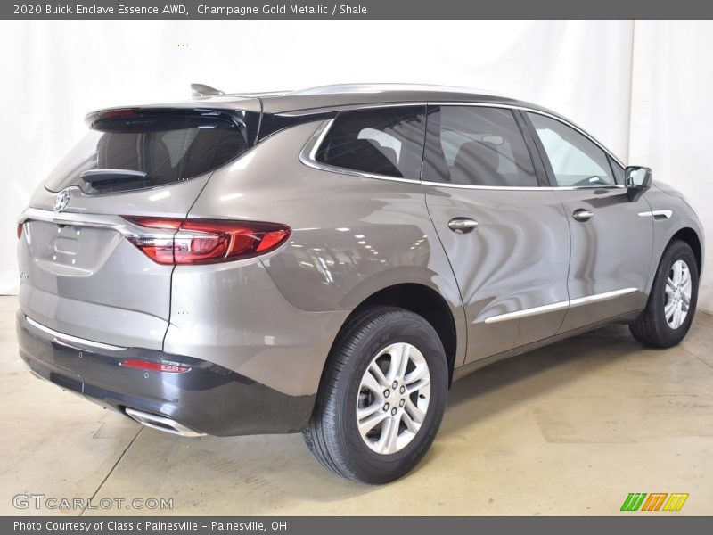 Champagne Gold Metallic / Shale 2020 Buick Enclave Essence AWD