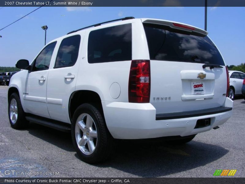 Summit White / Ebony 2007 Chevrolet Tahoe LT