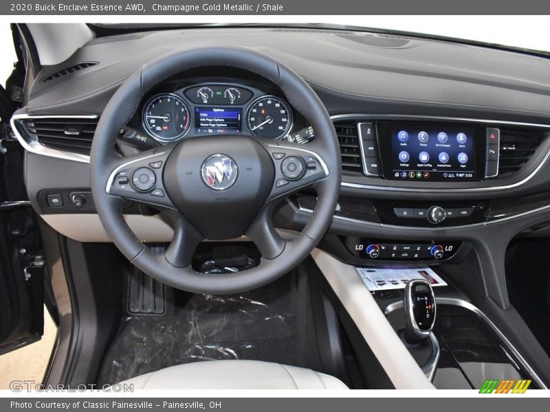 Champagne Gold Metallic / Shale 2020 Buick Enclave Essence AWD