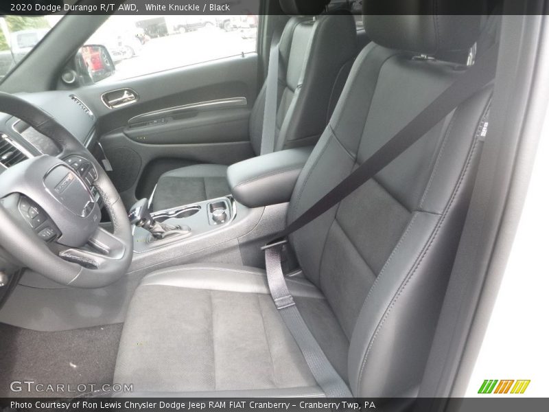 Front Seat of 2020 Durango R/T AWD
