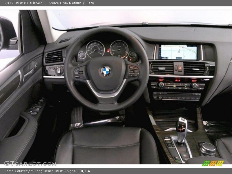 Space Gray Metallic / Black 2017 BMW X3 sDrive28i