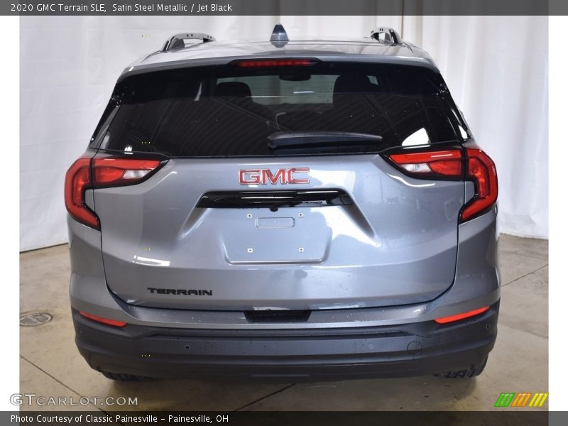 Satin Steel Metallic / Jet Black 2020 GMC Terrain SLE