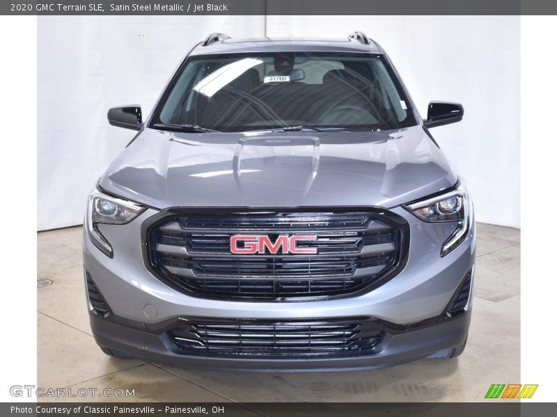 Satin Steel Metallic / Jet Black 2020 GMC Terrain SLE
