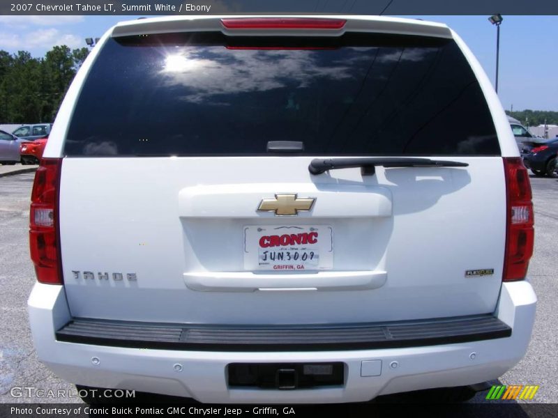 Summit White / Ebony 2007 Chevrolet Tahoe LT