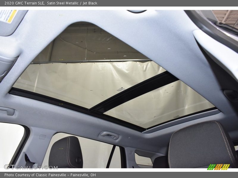 Satin Steel Metallic / Jet Black 2020 GMC Terrain SLE