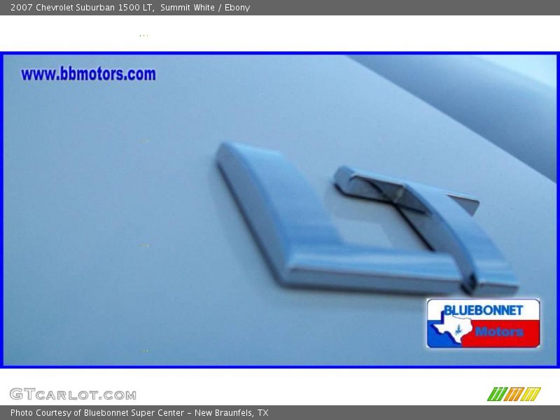 Summit White / Ebony 2007 Chevrolet Suburban 1500 LT