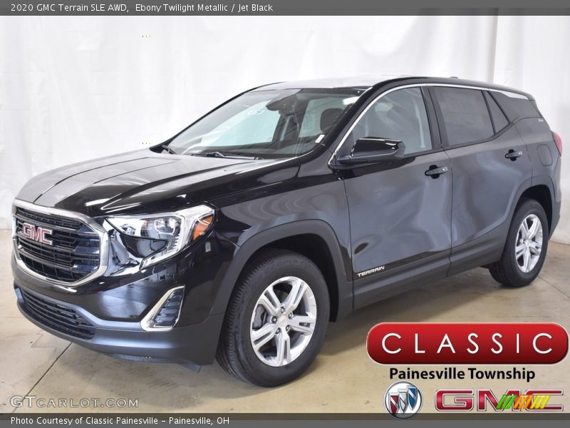 Ebony Twilight Metallic / Jet Black 2020 GMC Terrain SLE AWD