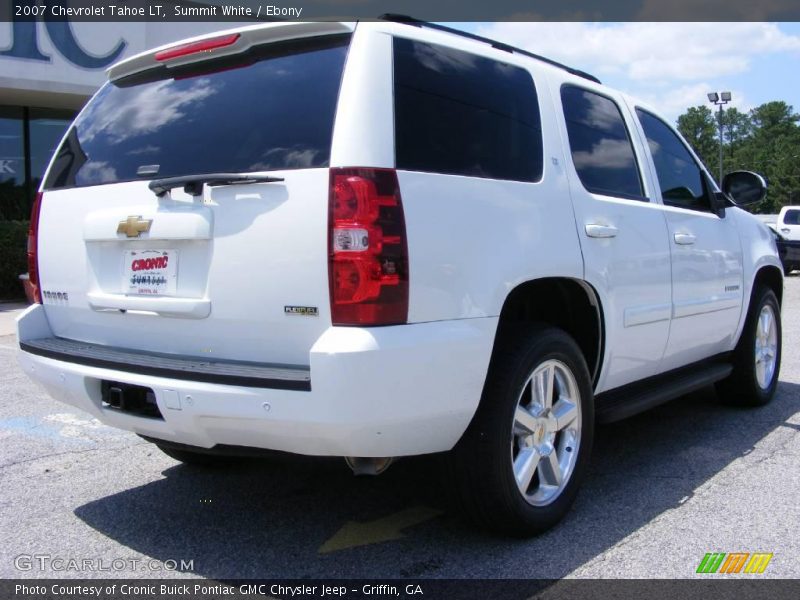 Summit White / Ebony 2007 Chevrolet Tahoe LT