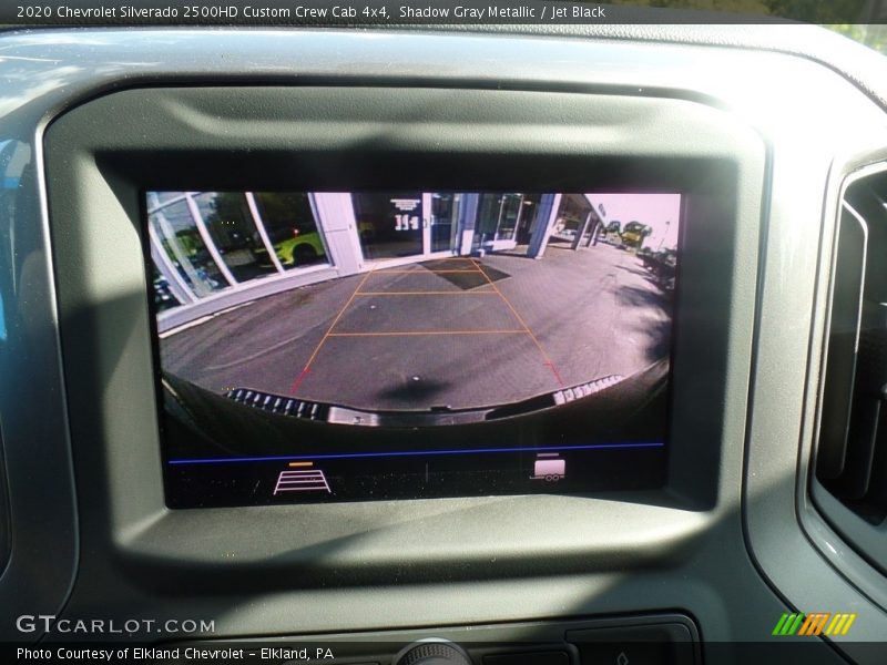 Shadow Gray Metallic / Jet Black 2020 Chevrolet Silverado 2500HD Custom Crew Cab 4x4