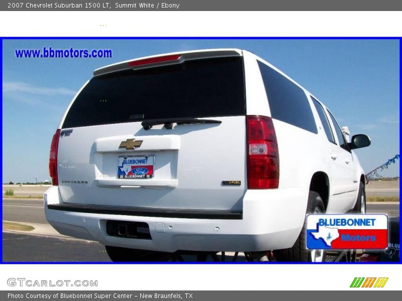 Summit White / Ebony 2007 Chevrolet Suburban 1500 LT