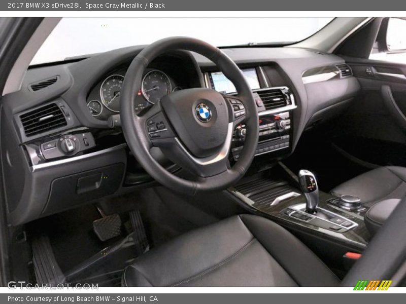 Space Gray Metallic / Black 2017 BMW X3 sDrive28i