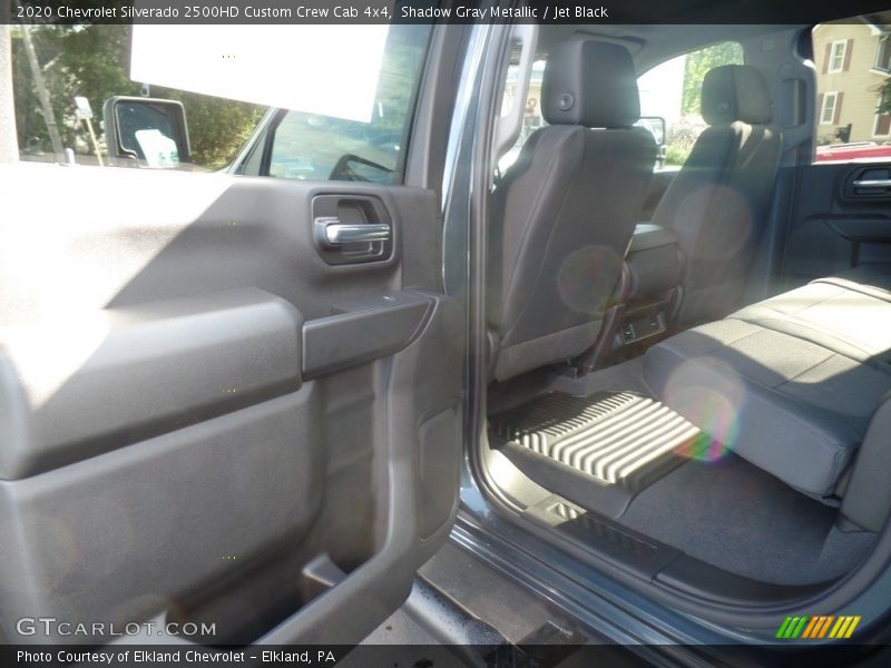 Shadow Gray Metallic / Jet Black 2020 Chevrolet Silverado 2500HD Custom Crew Cab 4x4