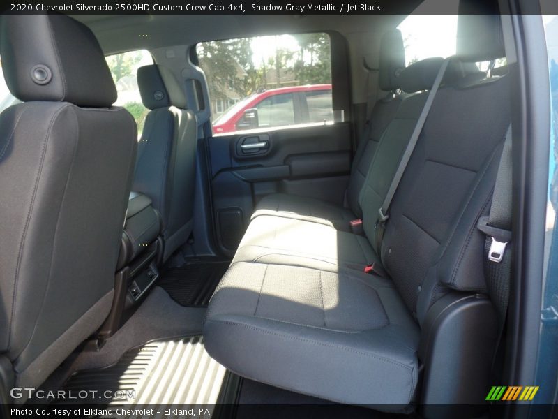 Shadow Gray Metallic / Jet Black 2020 Chevrolet Silverado 2500HD Custom Crew Cab 4x4