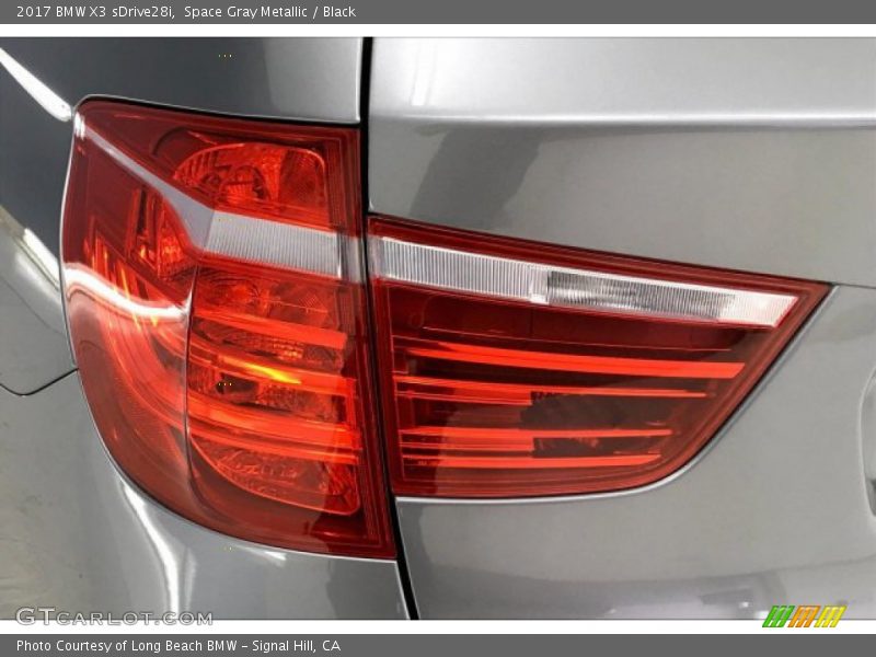 Space Gray Metallic / Black 2017 BMW X3 sDrive28i
