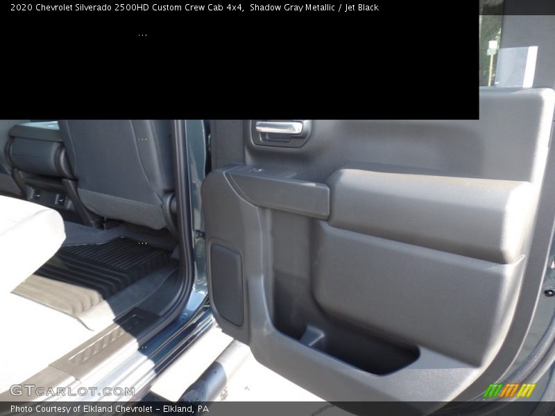 Shadow Gray Metallic / Jet Black 2020 Chevrolet Silverado 2500HD Custom Crew Cab 4x4