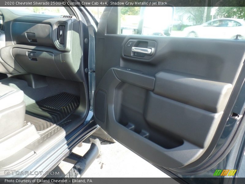 Shadow Gray Metallic / Jet Black 2020 Chevrolet Silverado 2500HD Custom Crew Cab 4x4