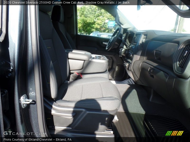 Shadow Gray Metallic / Jet Black 2020 Chevrolet Silverado 2500HD Custom Crew Cab 4x4