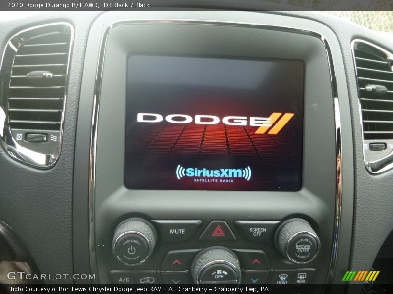Controls of 2020 Durango R/T AWD