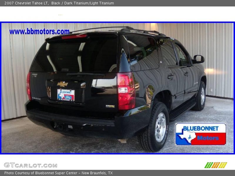 Black / Dark Titanium/Light Titanium 2007 Chevrolet Tahoe LT
